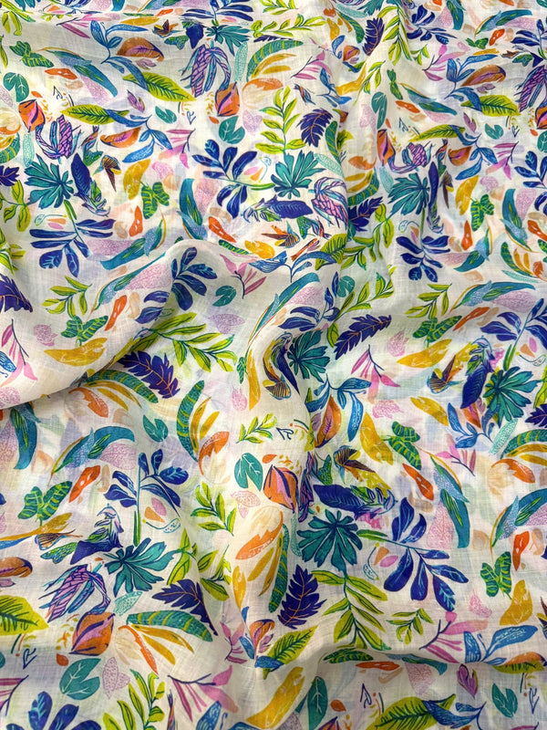 Vải Linen Tơ Bông - Gió Nhiệt Đới