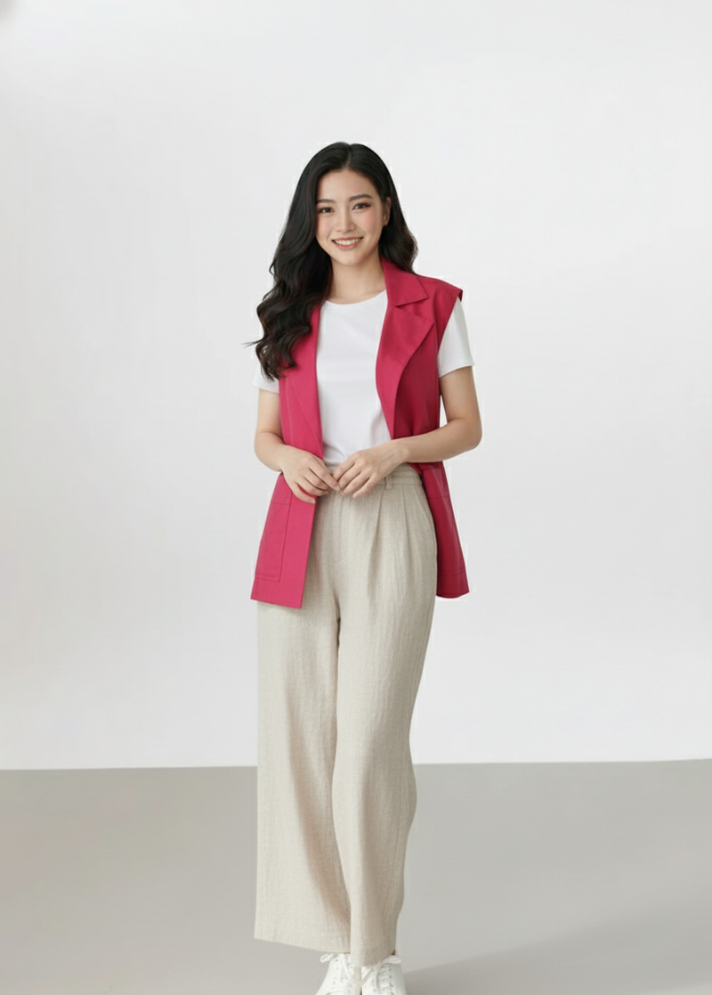 Blazer Linen Mỏng