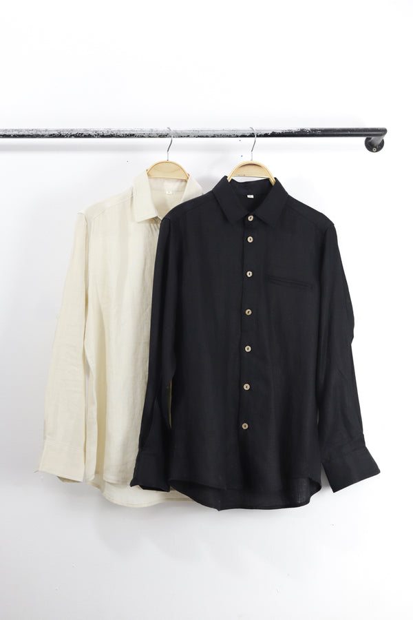 Áo Linen Tưng Premium - Sơ Mi Nam Túi Mổ