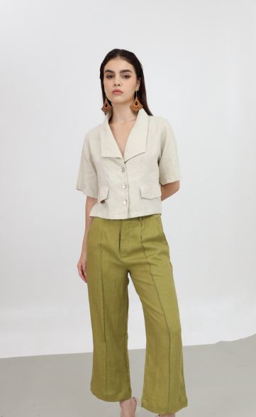 Áo Khoác Nhẹ Linen Tưng Premium - 3 Nút