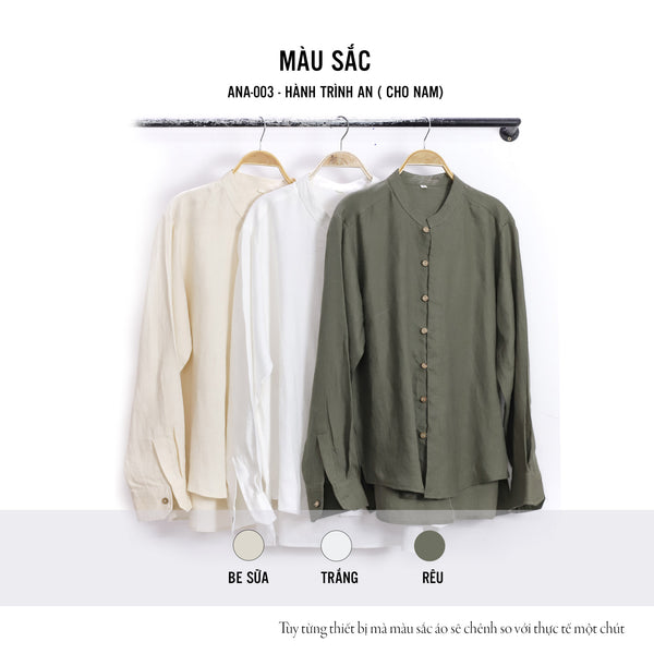 Áo Linen Tưng Premium - Hành Trình An - Nam