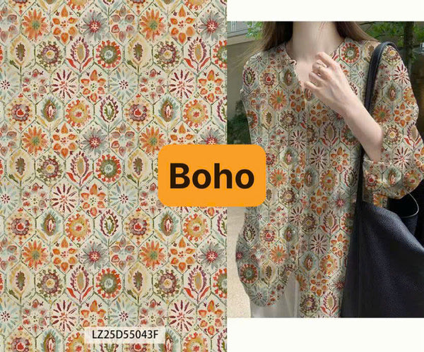 Vải Linen Tơ Bông - BoHo