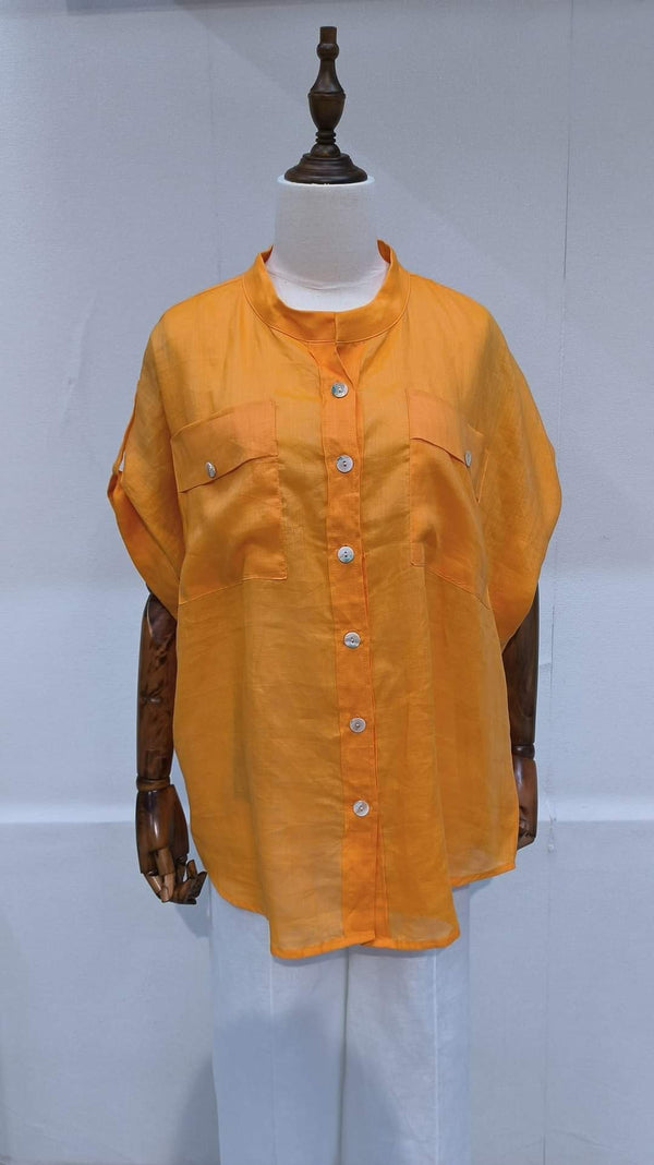 Áo Linen Tưng Premium - Sơ Mi Tơ 2 Túi