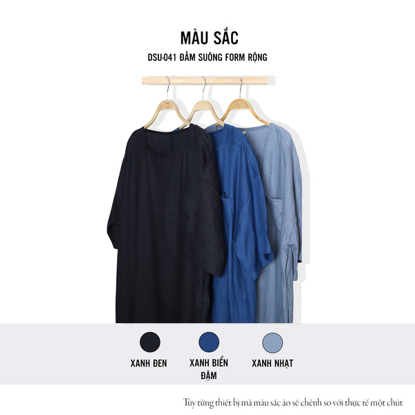 Đầm Linen Tưng Premium - Suông Form Rộng