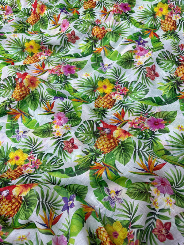 Vải Linen Tơ Bông - Thơm Rừng