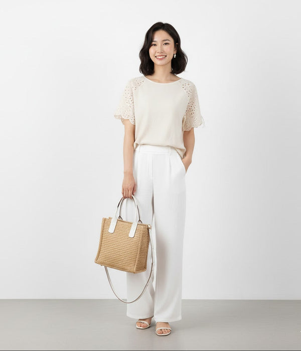 Áo Linen Tưng Premium - Phối Tay