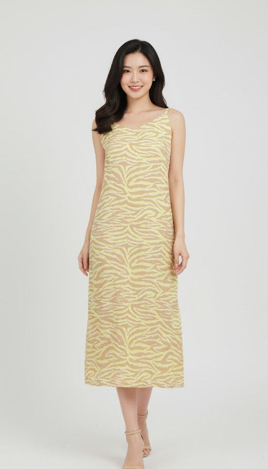 Đầm Dây Linen Tưng Premium - Dây Hạnh Phúc